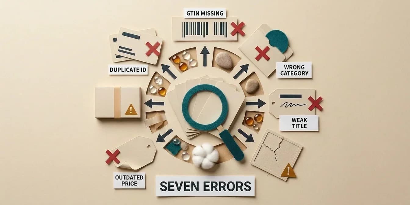 7 Common Google Shopping Feed Errors and How to Fix Them
