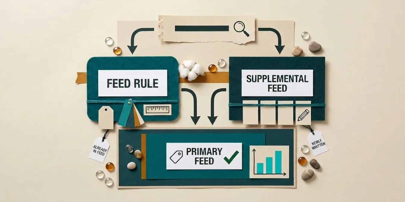 Feed Rules vs Supplemental Feeds: Which One to Use