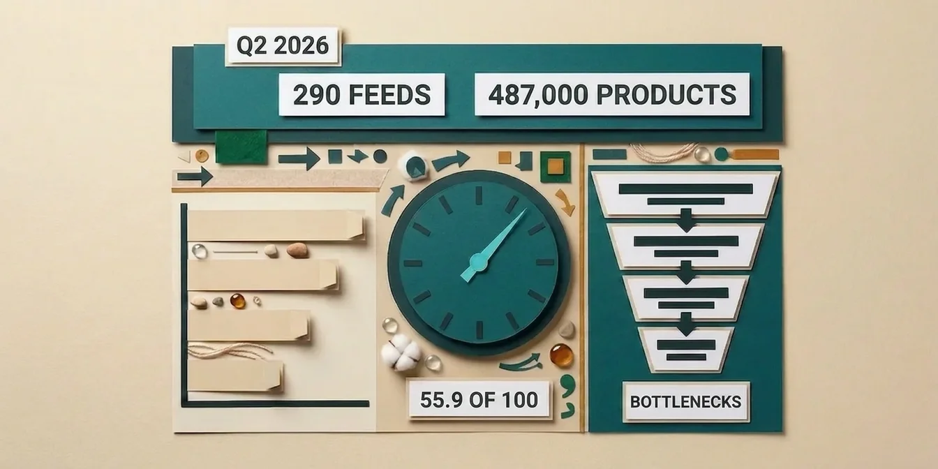 State of Google Shopping Feeds Q2 2026: 487K Products Analyzed