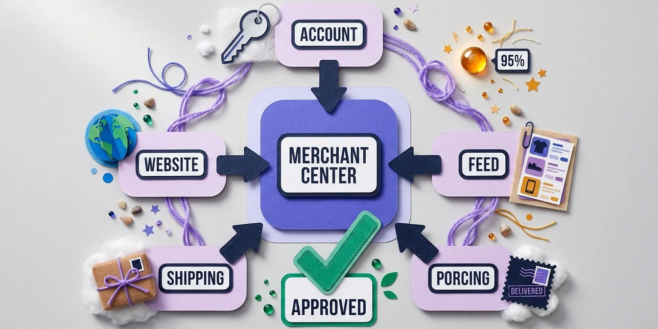 Google Merchant Center setup: from account creation to primary feed approval