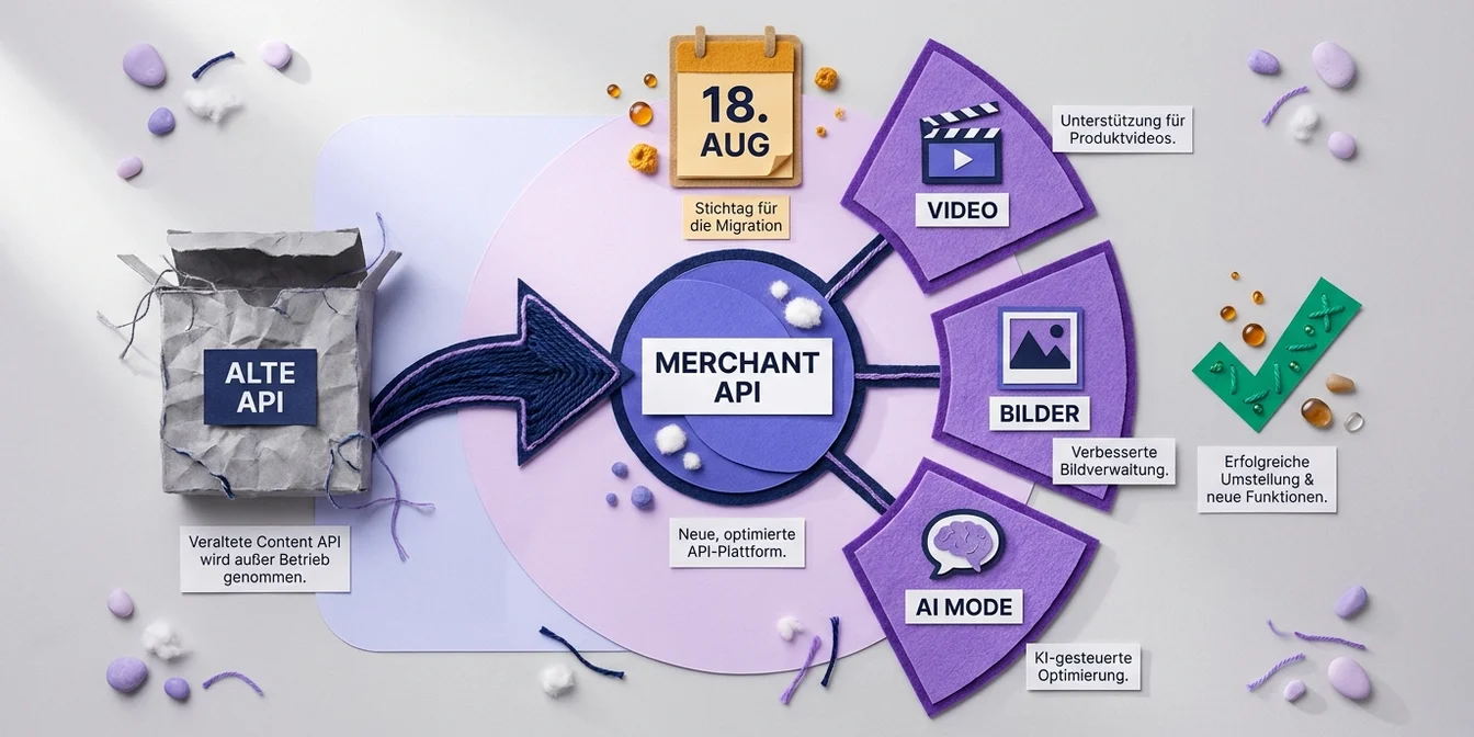 Google Merchant Center Next Features 2026: Merchant API, neue Feed-Attribute und AI Performance Insights im Überblick